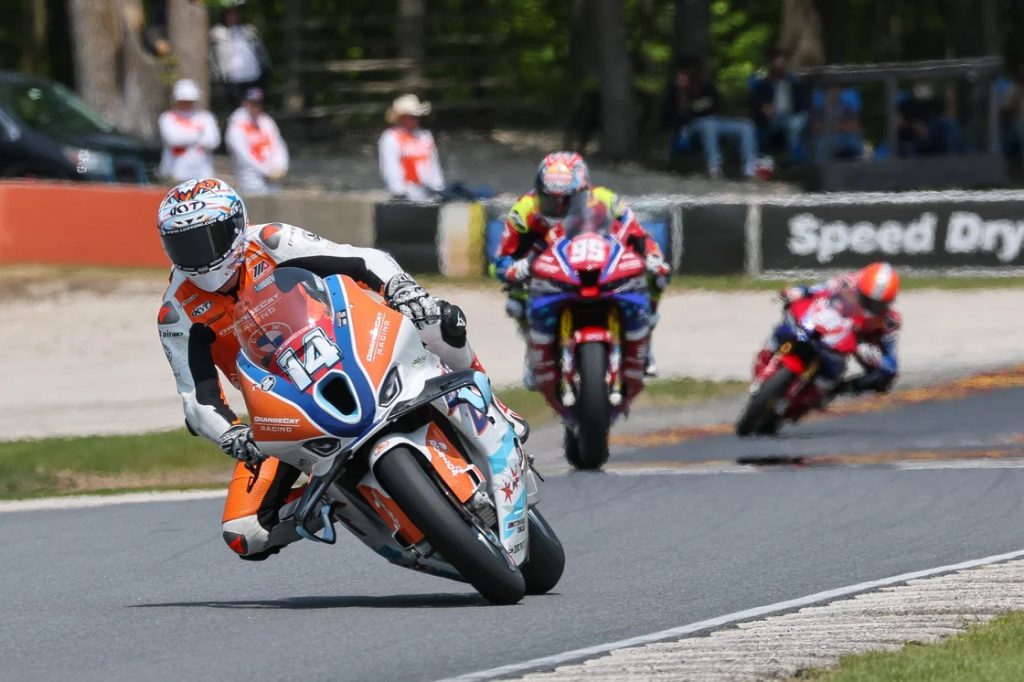 Andrew Lee won his third Stock 1000 race of the year at Road America. Photo by Brian J. Nelson