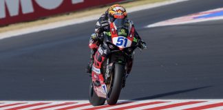 Jaume Masia in pole position at Misano, in Italy. Photo courtesy Dorna.