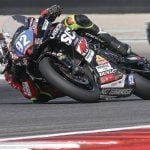 Rossi Moor (92) during a MotoAmerica Twins Cup race at COTA in 2024. Photo by Brian J. Nelson.