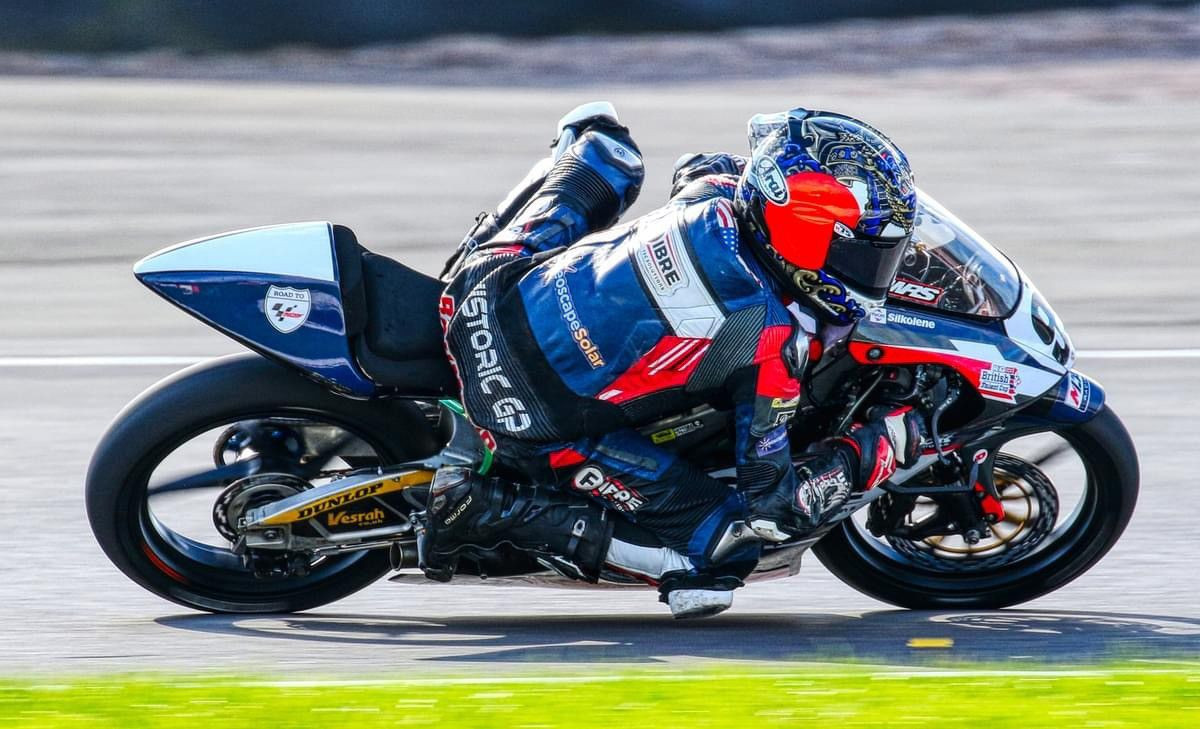 Joshua Raymond Jr. in action in England in 2024. Photo courtesy Joshua Raymond. Jr.