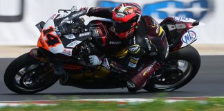 Sam Lowes was fastest this afternoon at Balaton. Photo courtesy Dorna.