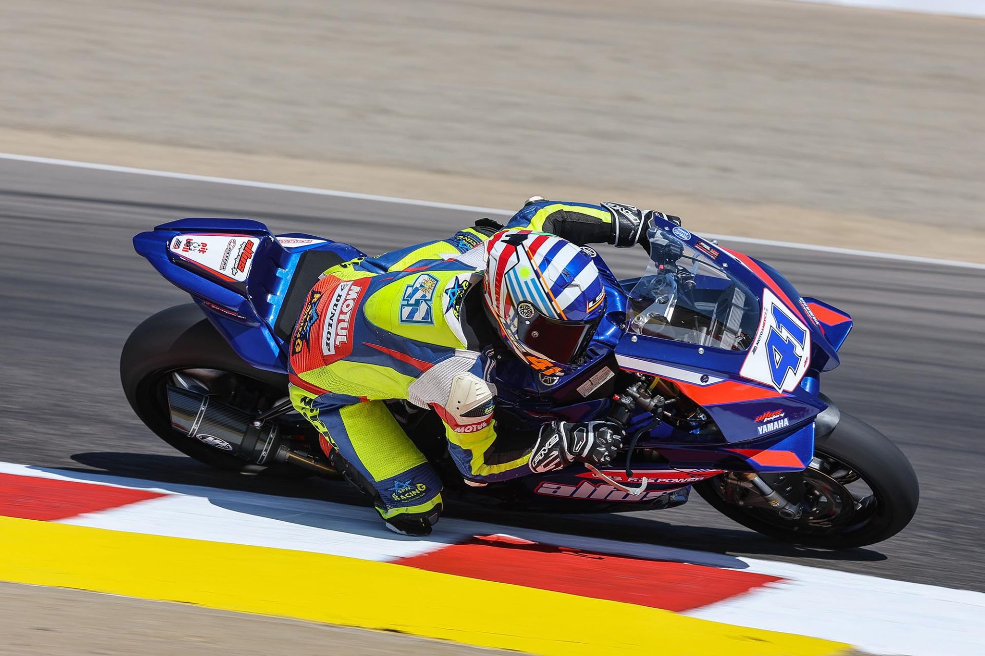 Maximiliano Gerardo (41) at Laguna Seca. Photo courtesy Altus Motorsports.