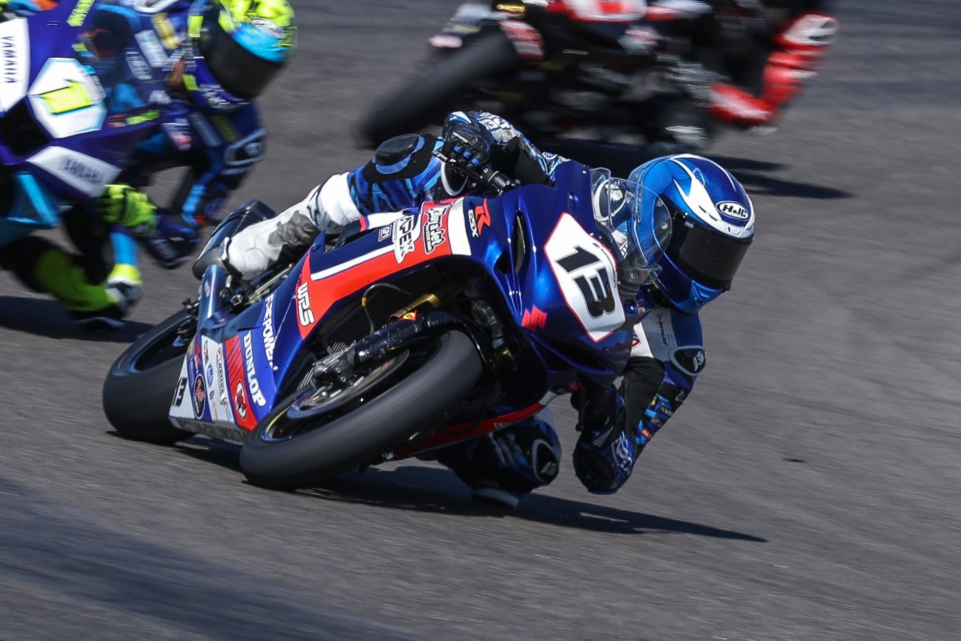 Owen Williams (13) at Laguna Seca. Photo courtesy Altus Motorsports.