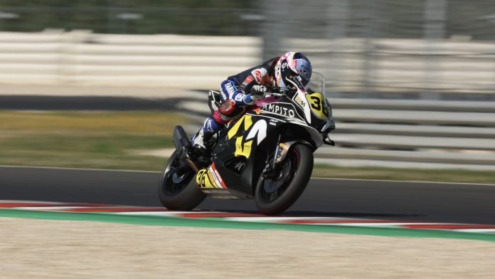 Beatriz Neila got pole position at Balaton. Photo courtesy Dorna.
