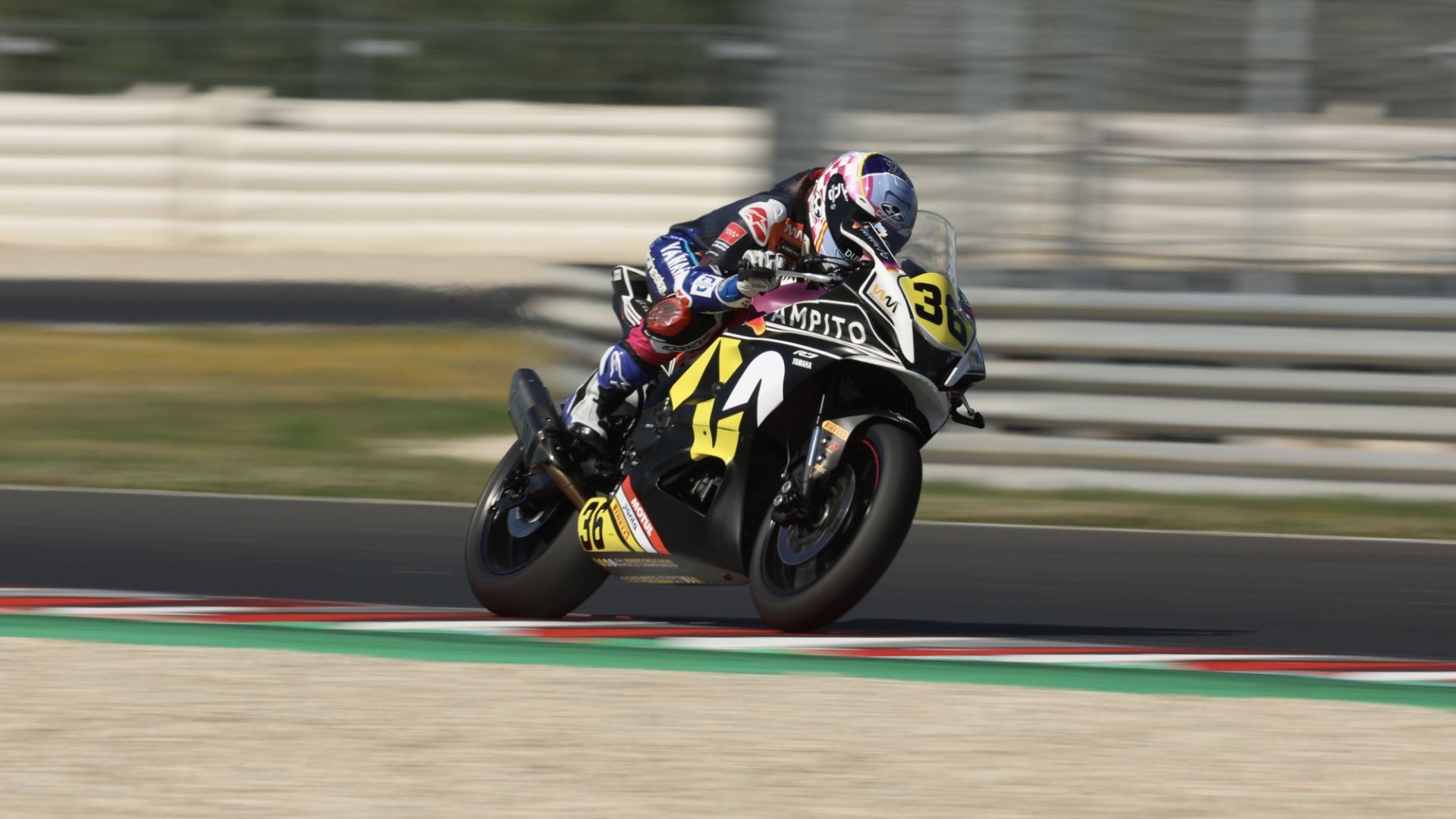 Beatriz Neila got pole position at Balaton. Photo courtesy Dorna.