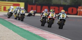 WorldWCR Race 1 at Balaton Park in Hungary. Photo courtesy Dorna.