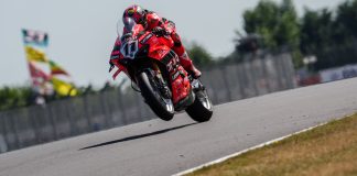 WorldSBK : Bulega Heads Friday Practice In England Nicolo Bulega was fastest this Friday at Donington Park. Photo courtesy Dorna.