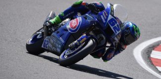 WorldSSP : Manzi Tops Superpole Qualifying In England Stefano Manzi was fastest this Friday at Donington Park. Photo courtesy Dorna.