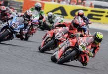 World Superbike race 1 at Balaton Park in Hungary. Photo courtesy Dorna.