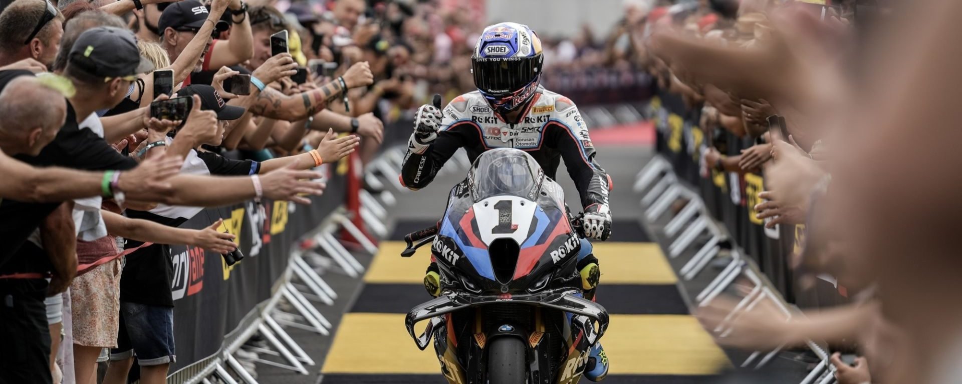 Toprak Razgatlioglu got pole position at Balaton. Photo courtesy Dorna.