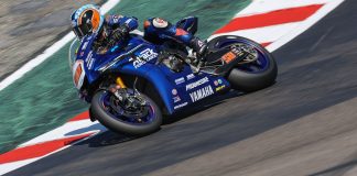 Bobby Fong Sweeps Superbike Doubleheader At Weathertech Raceway Laguna Seca. Photo by Brian J Nelson.