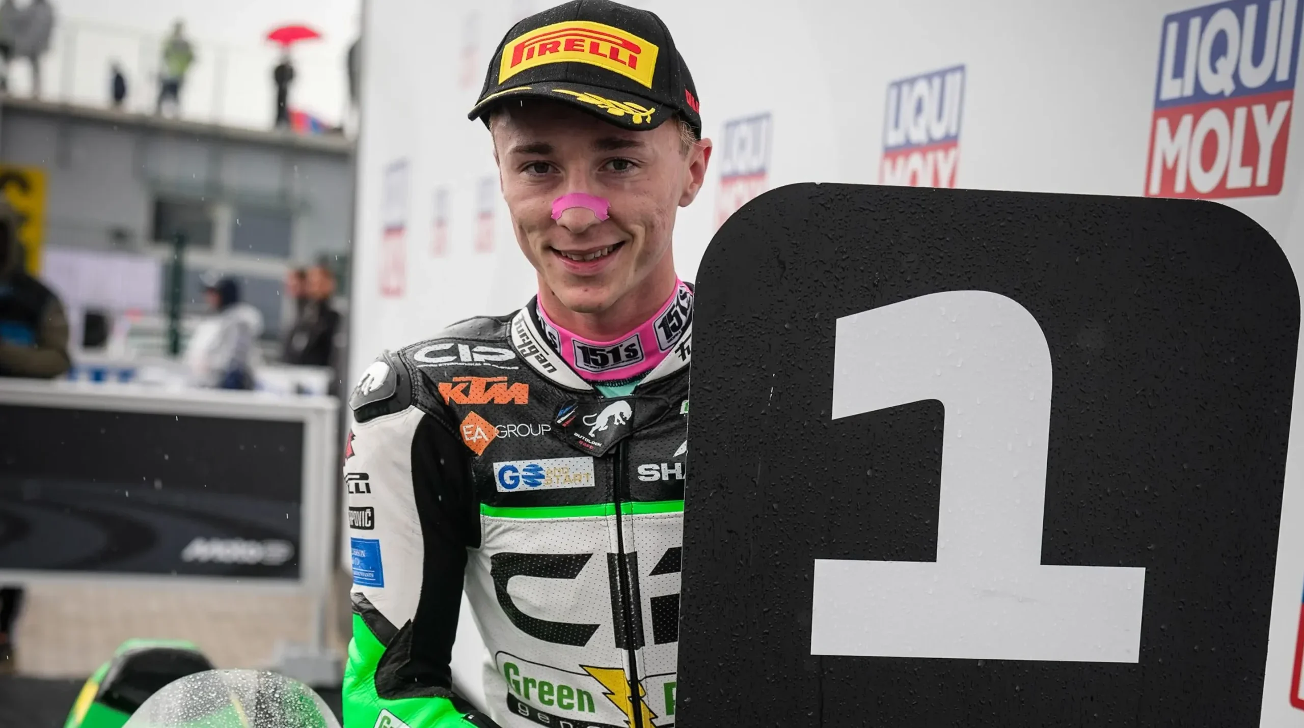 Scott Ogden earned pole position in Germany. Photo courtesy Dorna.
