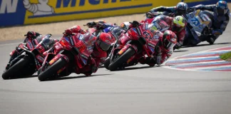 MotoGP race at Brno. Photo courtesy Dorna.