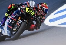 Rossi Moor during the last Moto2 European Championship round at Jerez. Photo courtesy Moor's social media.