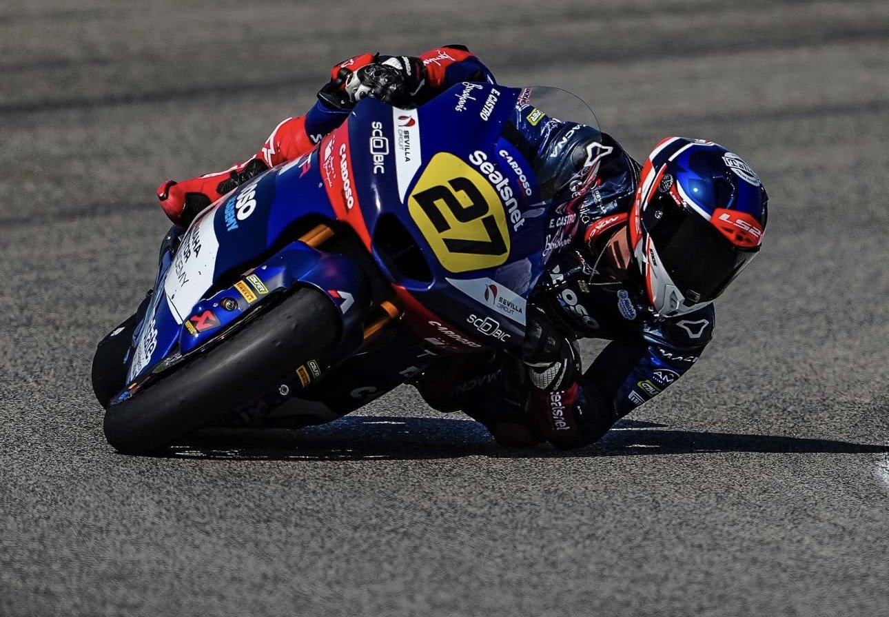 Max Toth during the last round at Jerez. Photo courtesy Cardoso Team.