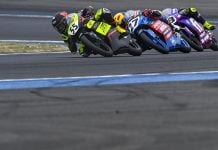 Mikey Lou Sanchez (55( at Magny-Cours Circuit in France. Photo credit Danny Vela / LIFEBELUCKY