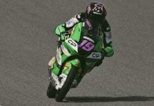 Scott Ogden was fastest this morning at Sachsenring. Photo courtesy CIP Green Power Team.