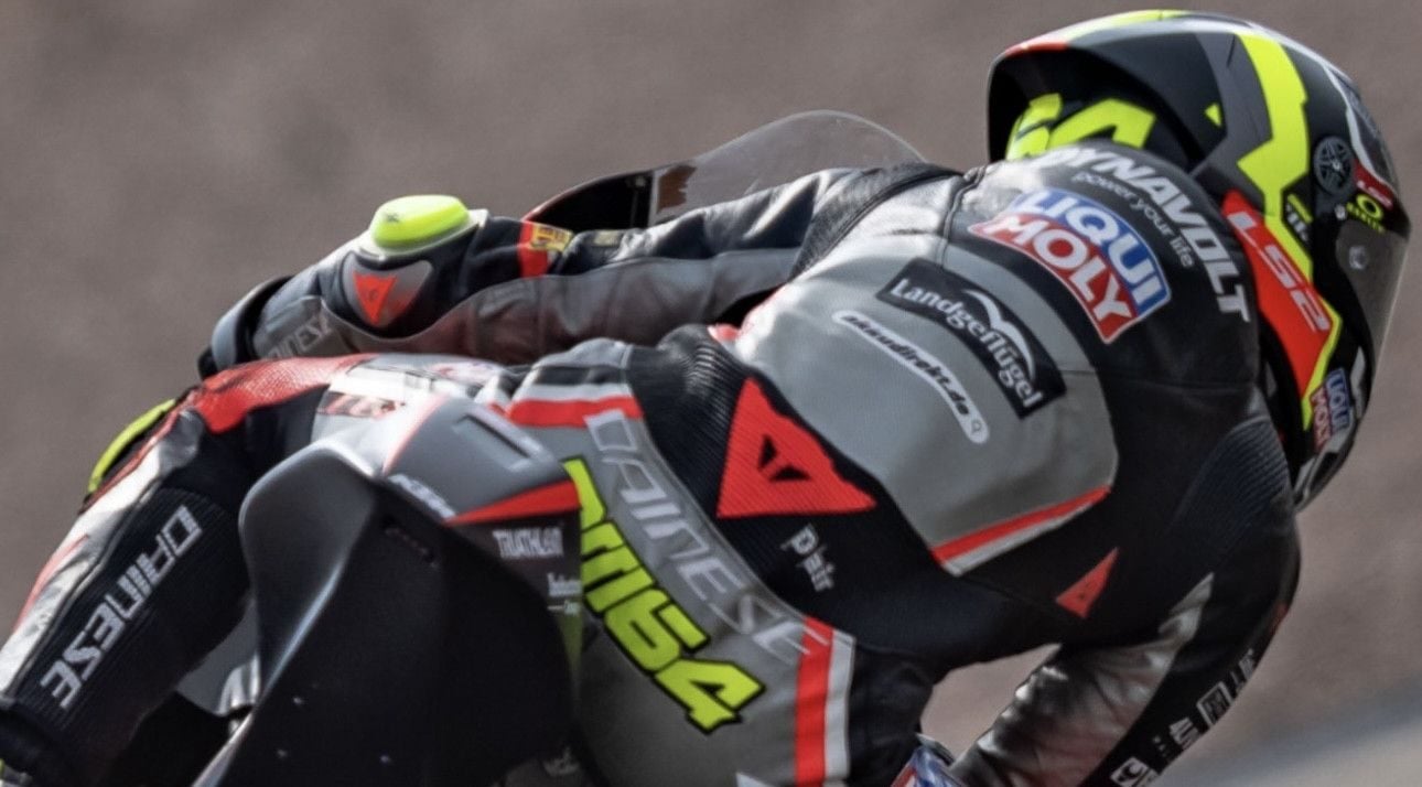 David Muñoz was fastest this afternoon in Germany. Photo courtesy Intact GP Team.