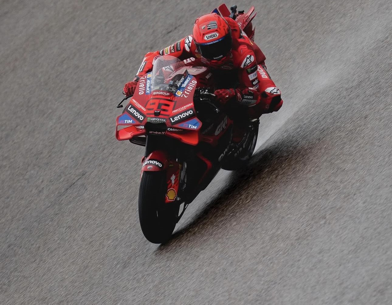 Marc Marquez claimed Pole Position in Germany. Photo courtesy Ducati Corse Team.