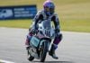 Julian Correa racing in British Talent Cup. Photo by Camipix Photography.