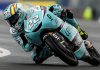 David Almansa was fastest this morning during FP1 at Brno.. Photo courtesy Leopard Team.