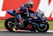 Tony Arbolino during the MotoGP Round at Assen., Photo courtesy BLU CRU Pramac Yamaha.