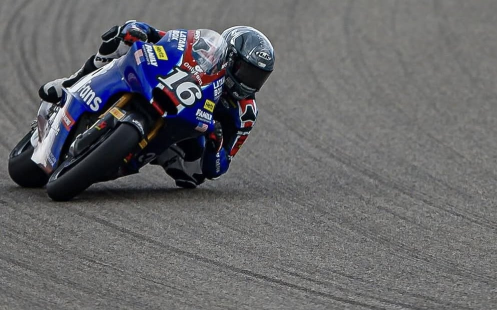 Joe Roberts was fastest this morning during FP2 at Brno. Photo courtesy American Racing Team.