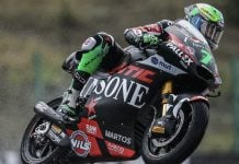 Barry Baltus during the Practice session yesterday at Brno. Photo courtesy Fantic Team.
