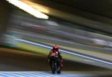 Fabio Quartararo riding his Yamaha Monster Energy YZR-M1. Photo courtesy Dorna.