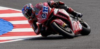 Bo Bendsneyder during the last round at Misano. Photo courtesy MV Agusta Team.