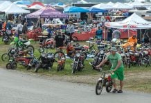 Vintage Motorcycle Days event at Mid-Ohio. Photo courtesy Vintage Motorcycle Days