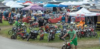Vintage Motorcycle Days event at Mid-Ohio. Photo courtesy Vintage Motorcycle Days