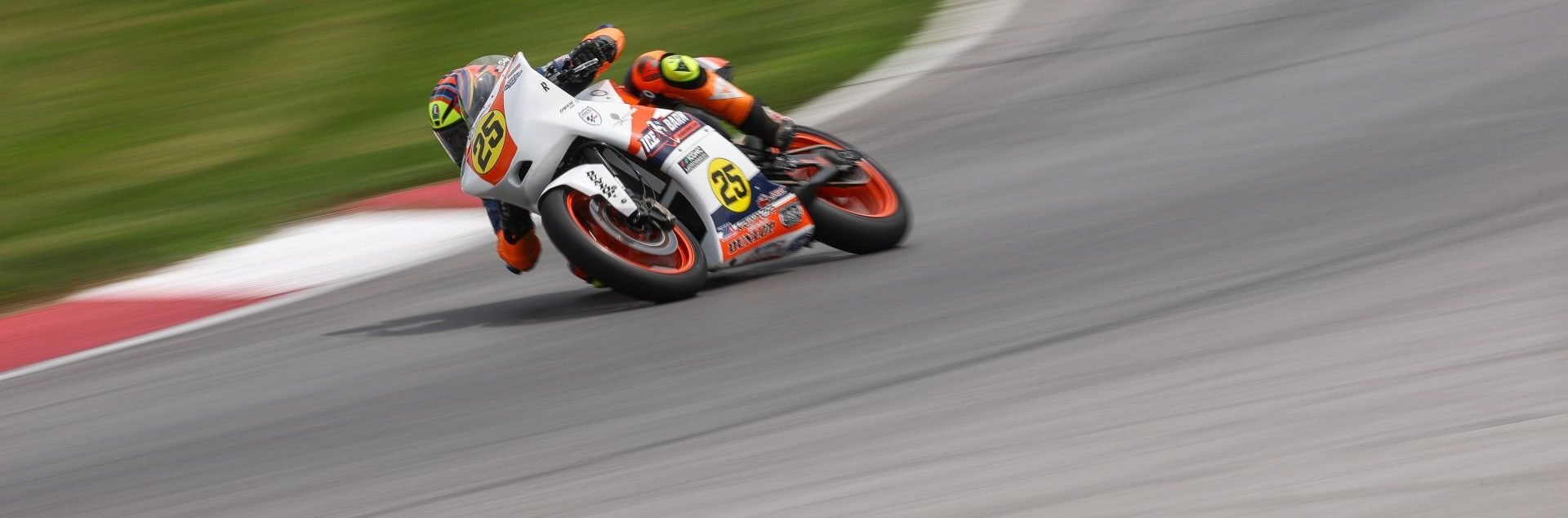 Solly Mervis on his Ice Barn Racing Kramer. Photo by Brian J Nelson.
