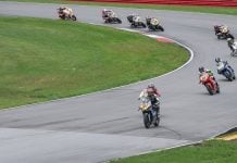 MotoAmerica Talent Cup Race 2 at Mid-Ohio. Photo by Brian J Nelson.