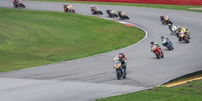MotoAmerica Talent Cup Race 2 at Mid-Ohio. Photo by Brian J Nelson.