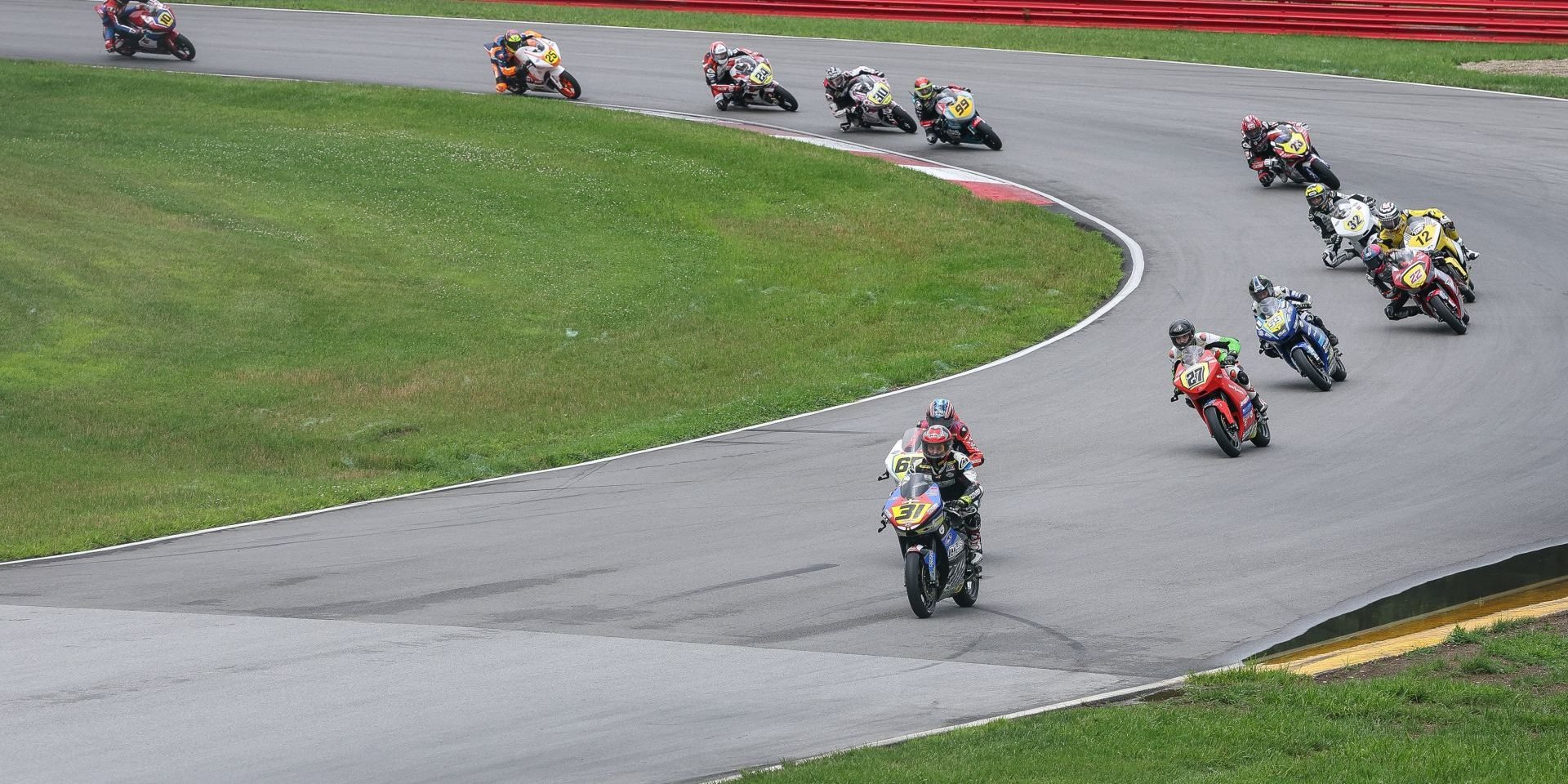 MotoAmerica Talent Cup Race 2 at Mid-Ohio. Photo by Brian J Nelson.