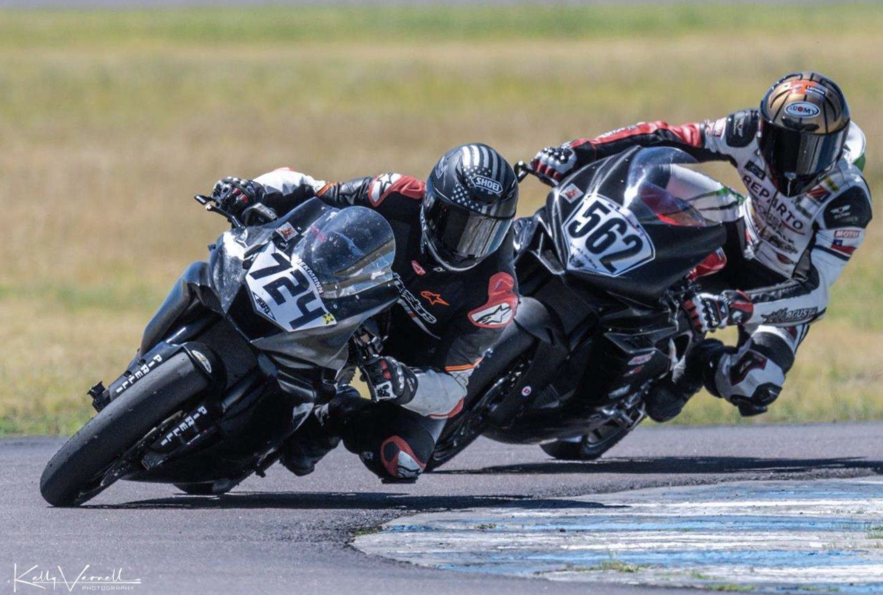 Tyrel Diekmann (724) leads Jeremiah Walker (562) in ROR U. Photo by: Kelly Vernell