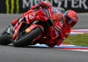 Marc Marquez was fastest this afternoon at Brno. Photo courtesy Dorna.