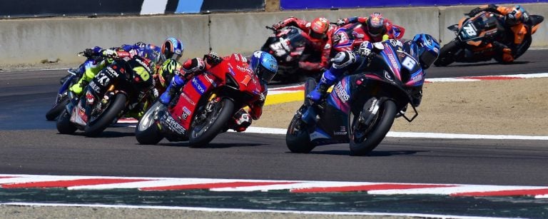 MotoAmerica: Results From Sunday Superbike Race Three At Laguna Seca