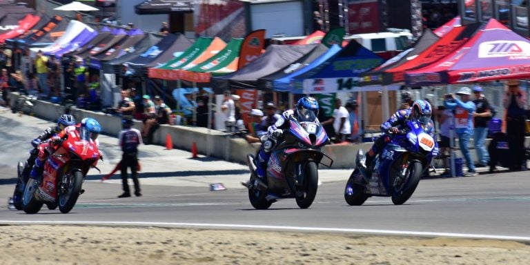 MotoAmerica: Results From Sunday Superbike Race Two At Laguna Seca