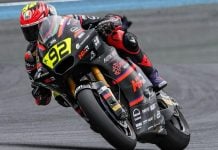Rossi Moor during the last round in France. Photo courtesy MMR