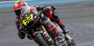 Rossi Moor during the last round in France. Photo courtesy MMR