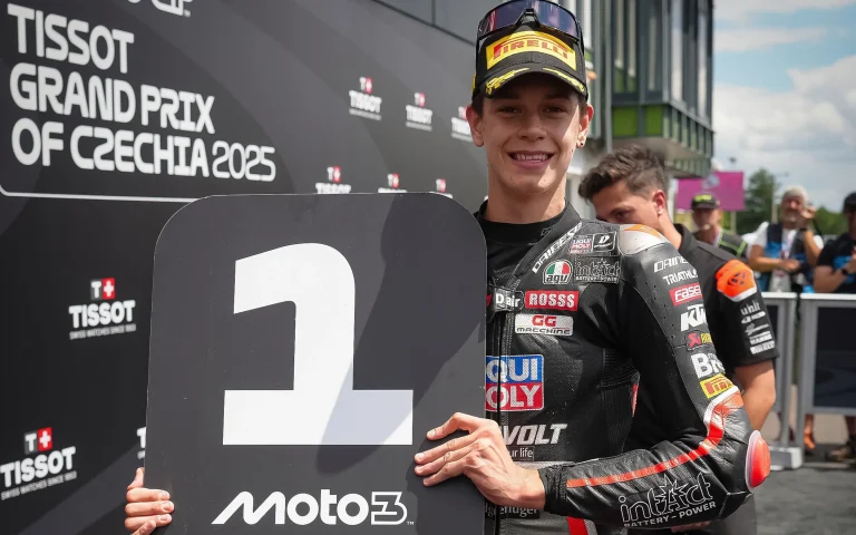Moto3 : Pini Claims Pole Position At Brno