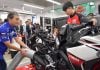 In the WTGP, technicians compete with the aim of improving customer satisfaction. Photo courtesy Global Yamaha Motor.