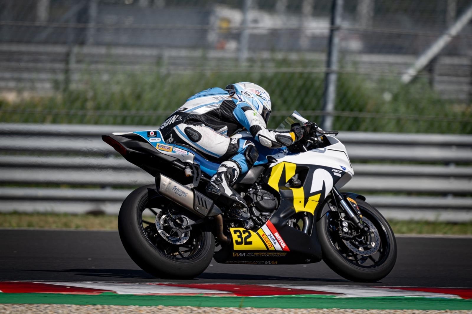Sonya Lloyd in action at Balaton Park. Photo courtesy Sonya Lloyd Racing.