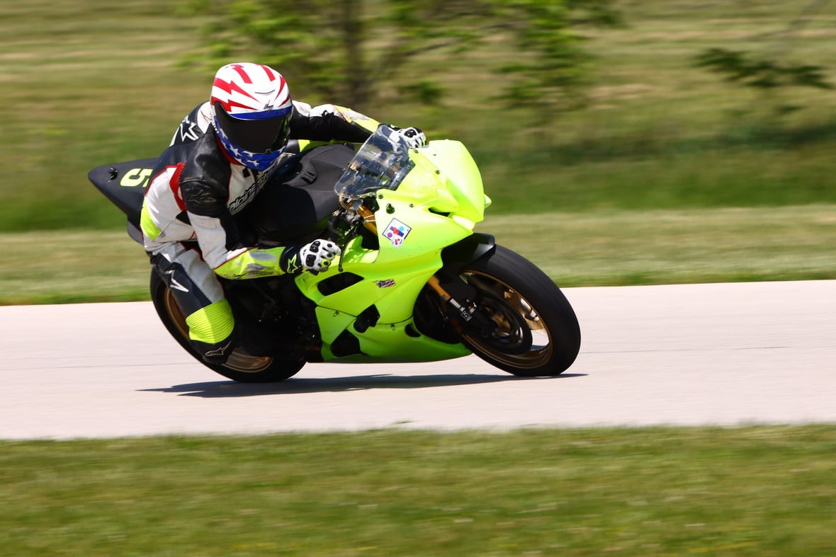 Sportbike track time. Photo by SPImages
