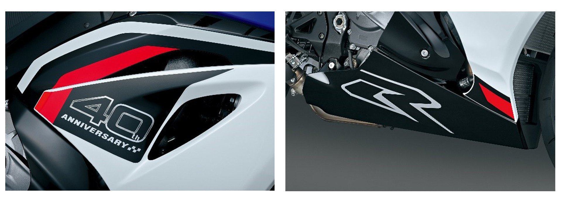 40th Anniversary Edition Livery on both GSX-R1000 and GSX-R1000R