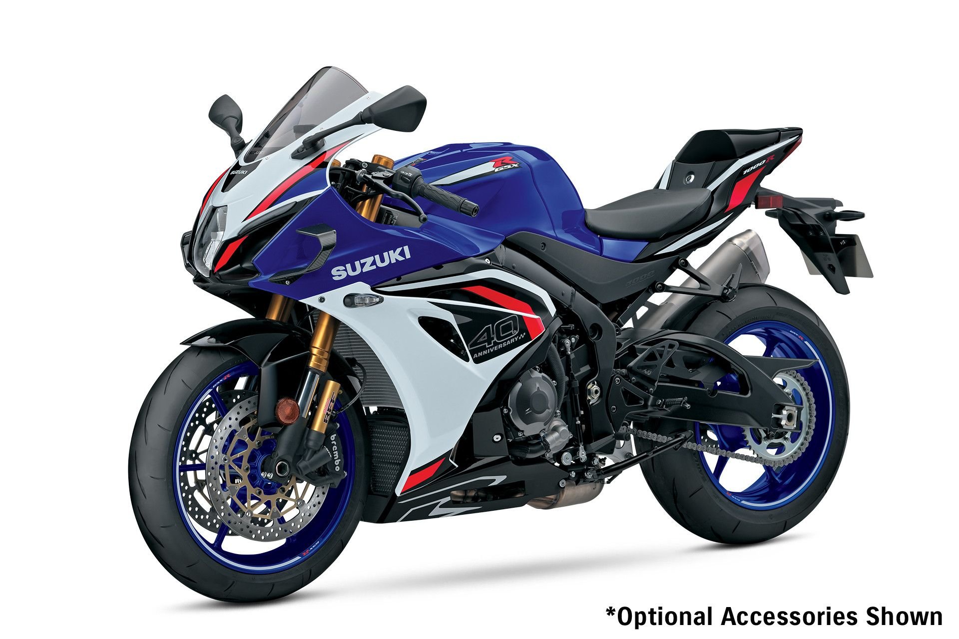 2026 GSX-R1000R 40th Anniversary EditionMSRP TBA