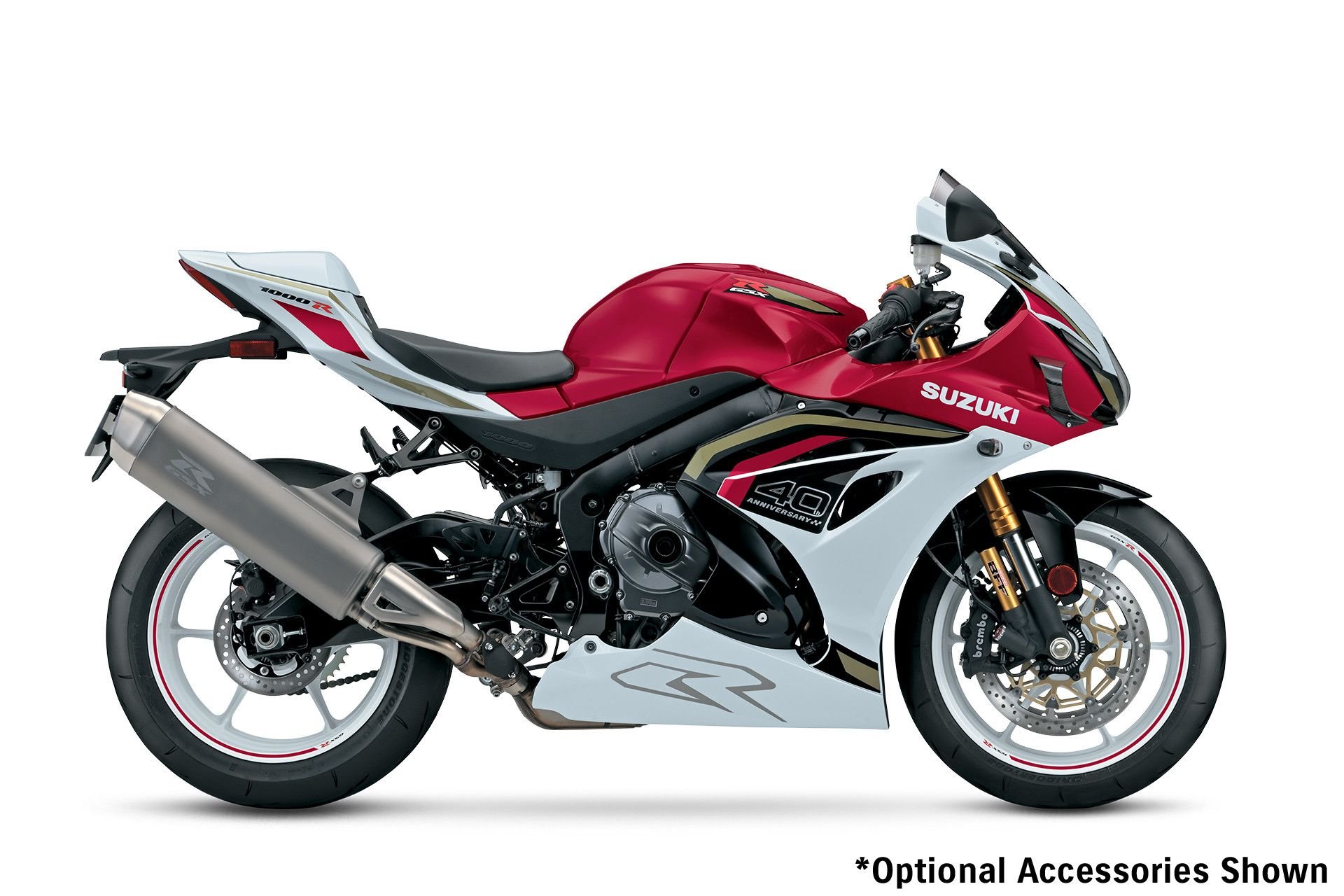 2026 GSX-R1000R 40th Anniversary EditionMSRP TBA