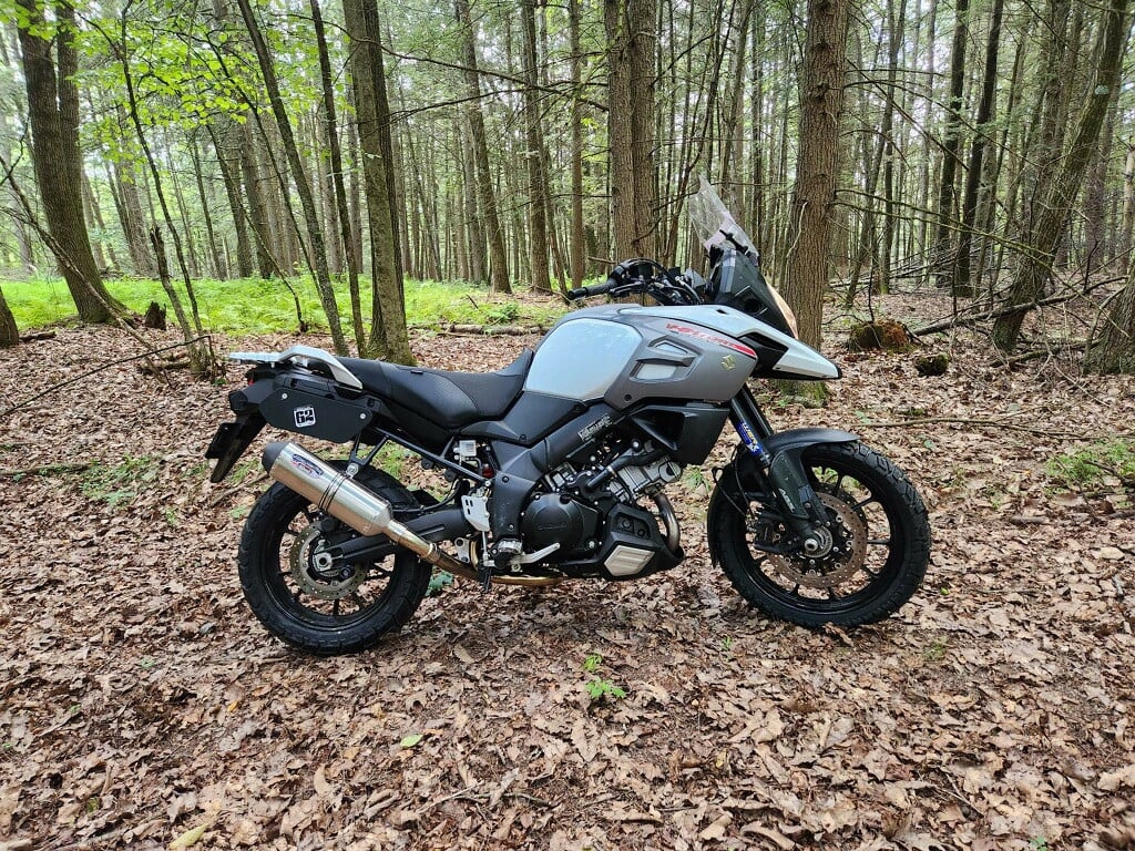 A sneak peek at the bike of Dan Bromley (62) for the AFT AdventureTrackers class Photo: Courtesy of Dan Bromley